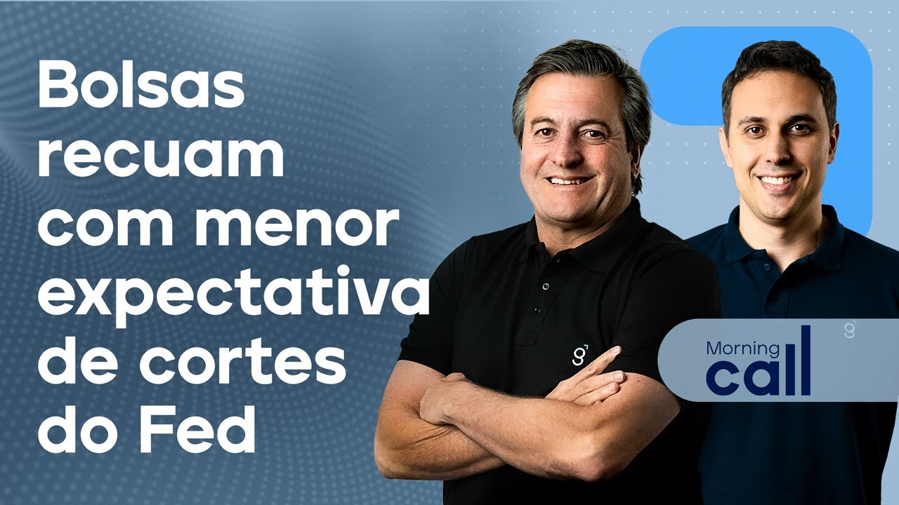 🔴 13/01/25 Bolsas recuam com menor expectativa de cortes do Fed | Morning Call