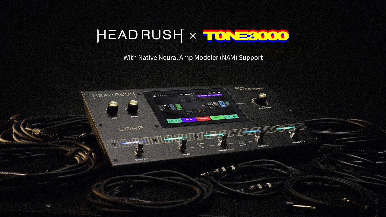 HeadRush x TONE3000 | Access the World's Best Guitar Tones Instantly - YouTube