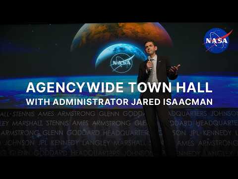 Agencywide Town Hall with NASA Administrator Jared Isaacman, Friday, Dec. 19, 2025