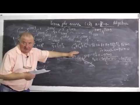 2/2 Lectia 386 - Rezolvam probleme cu binomul lui Newton - Tema la matematica - Clasa 10