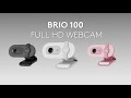 Веб-камера Logitech Brio 100 Full HD Webcam Rose (960-001623) 8