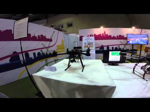 Kintex 2014 [3/13]: Hexacopter and Quadcopter!
