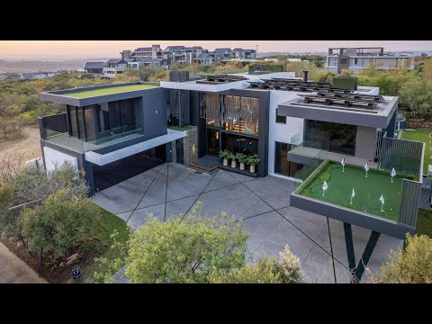 🏡 Inside a Luxury SBE-Designed Home in Steyn City | Rooftop Bar, Games Room & More!