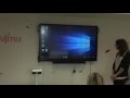 English Exercise In Class Using Fujitsu SV600 And Sharp LIM And Intel Compute Stick