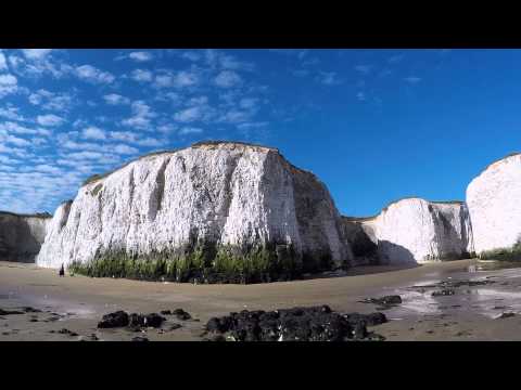 An English summer's day at Botany Bay and Broadstairs, Kent.