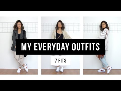 My Everyday Outfits | 7 Fits