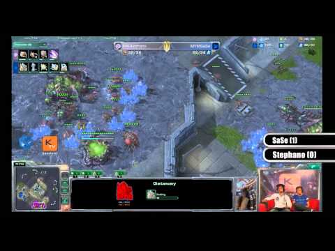 Stephano vs SaSe map 2 - Semi Finals Grubby SC2 Series Pro Invitation