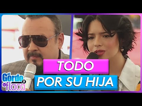 ¿Enojado? Pepe Aguilar reacciona por pregunta a Ángela | El Gordo y La Flaca