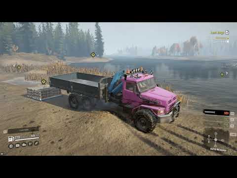 SnowRunner - Walkthrough - Part 39 - Lost Bags 4K Gaming