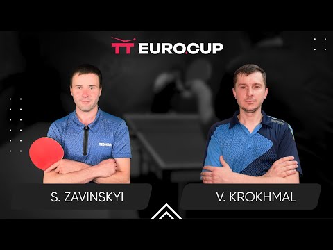 19:40 Serhii Zavinskyi - Vitalii Krokhmal 06.04.2024 TT Euro.Cup Ukraine Professional. TABLE 3