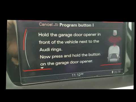 DIY Guide: How to Program Your Audi’s Garage Door Remote – Quick and Easy Steps