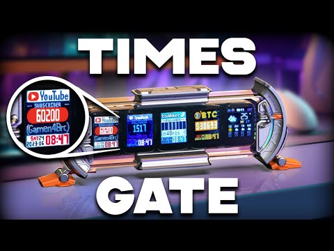 Đồng hồ kỹ thuật số Divoom Times Gate – Gió Biển