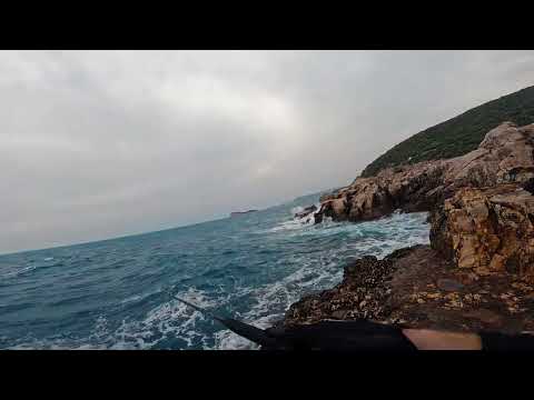 Shore jigging Konavle - warming up for bigger fish