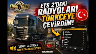 ETS 2 DEKİ  RADYOLAR  NASIL TÜRKÇE RADYOLARA ÇEVRİLİR HIZLI ANLATIM RE