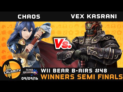 WBB #48 | LAG Chaos (Lucina) vs Vex Kasrani (Ganon) - Winners Semi Finals - Smash Wii U - Singles