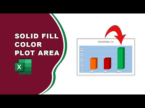 How to apply solid fill color to chart plot area