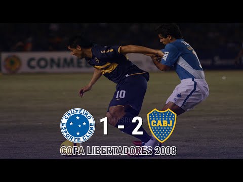 Cruzeiro 1   Boca 2 Copa Libertadores 2008