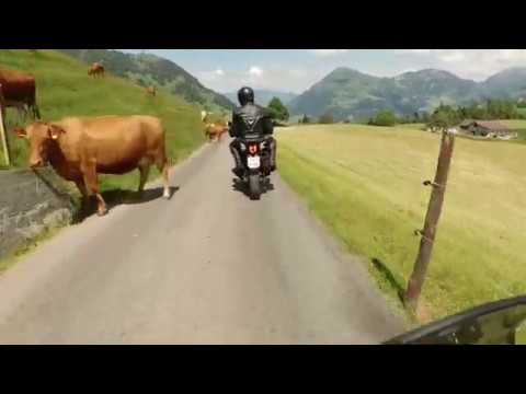 A day with a beautiful ride in Glaubenbielenpass and Ächerlipass in 6 minutes. Wonderful Switzerland