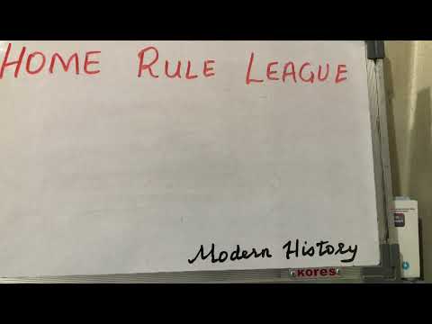 Home Rule League Mizo tawnga sawifiahna #modernindianhistory