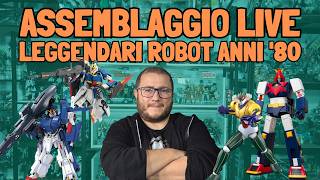 MODEL KIT NIGHT! 🛠️ Robot Anni 80: Assemblaggio Live & Talk