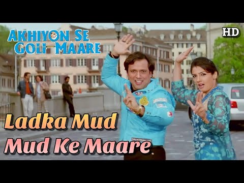 Ladka Mud Mud Ke Maare - Akhiyon Se Goli Maare (2002) Full Video Song *HD* (1080p)