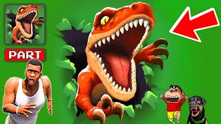 SHINCHAN HELP DINOSAUR TO FIND HIS STOLEN EGGS with FRANKLIN & CHOP | DREAM SQUAD