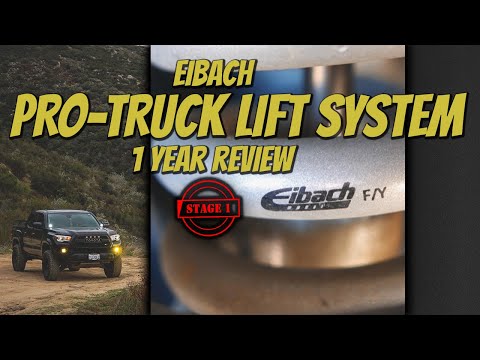 Eibach Pro Truck Lift Kit Stage 1 #tacoma