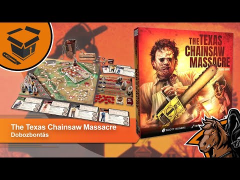 UNBOXING - The Texas Chainsaw Massacre: Board Game - Szellemlovas