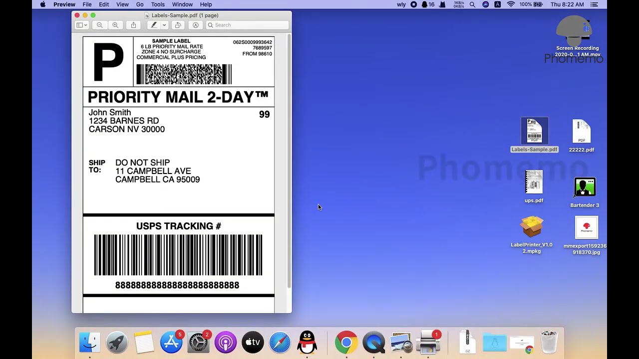 Labelife PC Tutorial: (Mac) Installing Phomemo Label Printer Driver and Prepare before Printing