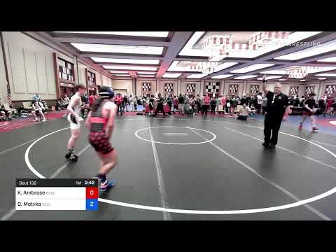 106 Lbs Rr Rnd 3 - Kaleb Ambrose, New Jersey Vs Davis Motyka, XCalibur Athletics 215a