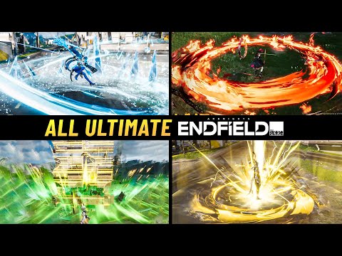 All Character Ultimate Animation | Arknight Endfield