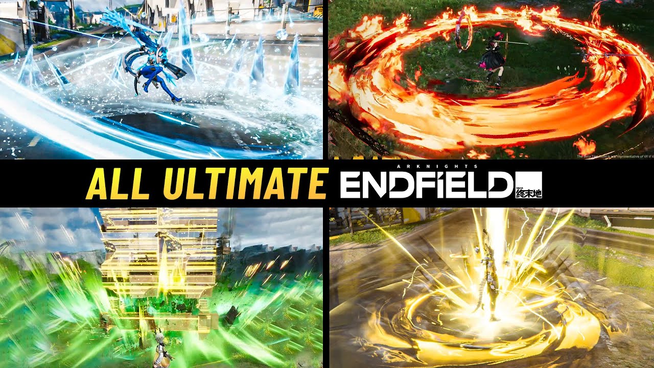 All Character Ultimate Animation | Arknight Endfield