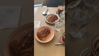 A chic cafe in Rome #rome #italy #breakfast #pastry #cafe