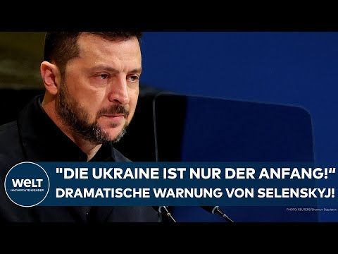SELENSYKJ: "Die Ukraine ist nur der Anfang! Jetzt fliegen russische Drohnen bereits über Europa!"