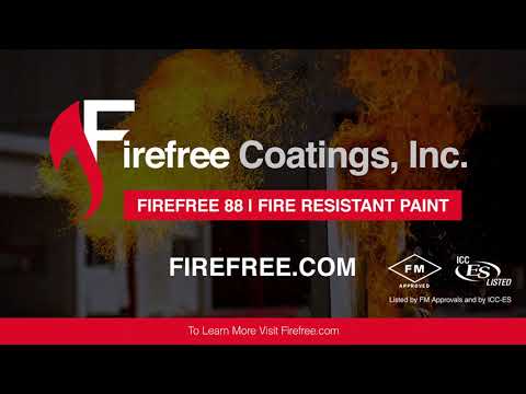 Building Product: Fire-Resistant Paint - Firefree 88 [1034ee7] | ARCAT - Firefree Coatings Offers Fire Resistant Paints