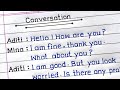 Conversation In English Conversation Between Two Friends In English Conversation