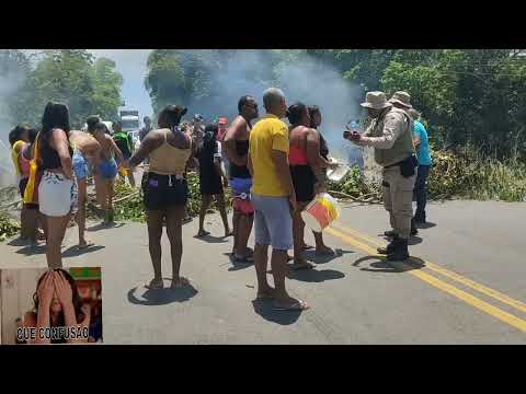 Confusão na Ilha de Vera Cruz Jiribatuba Itaparica Bahia 🤔🤔