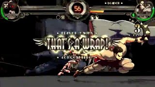 Me playing Skullgirls encore for the ps3