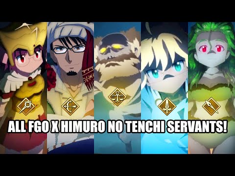 ALL FATE/GRAND ORDER x HIMURO'S UNIVERSE SERVANTS! 🔥