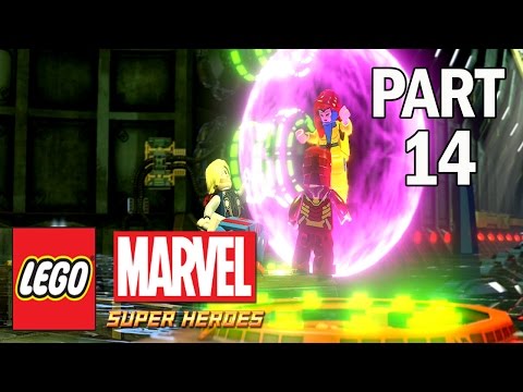 Lego Marvel Super Heroes Walkthrough - Part 14 Modok - PS4 Gameplay
