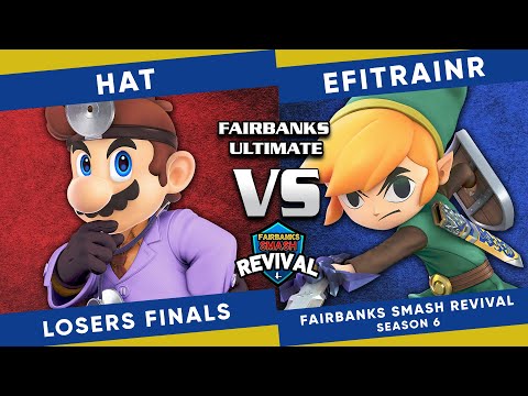 Fairbanks Ultimate REVIVAL: Hat (Dr. Mario) vs EFiTrainr (Toon Link) - SSBU Losers Finals
