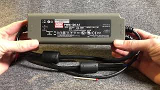 Mean Well PWM-120-12 Stmívatelný zdroj pro LED 120