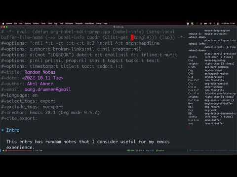Programación literal con Emacs - Integrando LSP