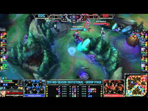 Edward Gaming vs Beşiktaş | MSI Group Stage Day 2 Mid Season Invitational 2015 | EDG vs BJK MSI