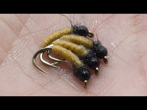 Tie This Killer Caddis Larva in Minutes – Simple & Deadly!