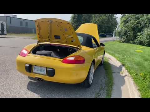 **Now SOLD** Multiple Award Winner 35K km 2001 Porsche Boxster “S” Roadster 6-Speed Manual