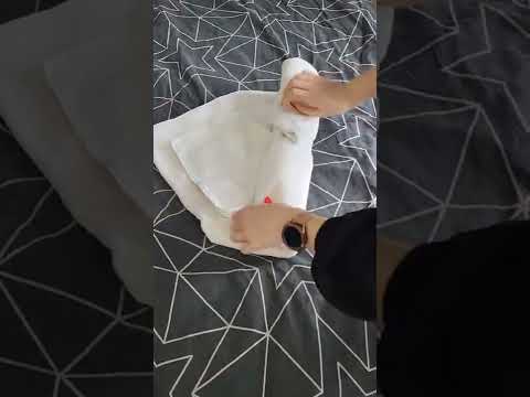 😲 AT LEAST TRY ONCE:  this towel roll is amazing #towel