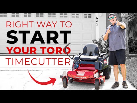 How to Start your TORO TimeCutter