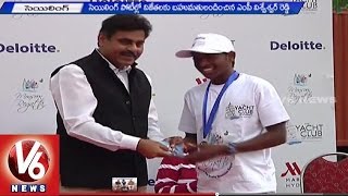 Monsoon Regatta Sailing Competitions Concluded at Hussain Sagar | Telangana Tourism | V6 News