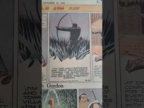 Jungle Jim - July 24, 1939 by Alex Raymond #newspapers #comics #1930s #shorts